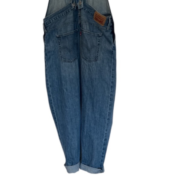 Levi’s Heritage Medium Wash Open Back Denim Overalls Size S - Picture 8 of 15